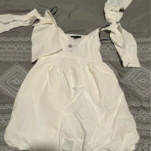 Forever 21 Ivory Sleeveless Top